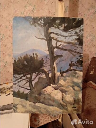 Картина 1935 года худ. Лосев