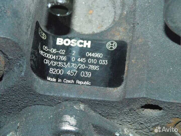 Тнвд рено трафик опель виваро 2,5CDI