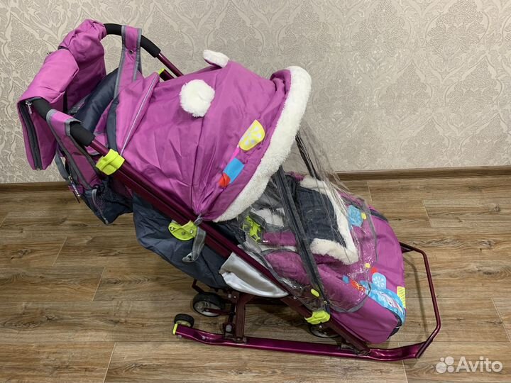 Коляска санки nika 7-2