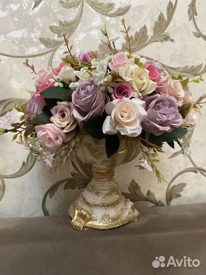 Искусственные цветы для декора