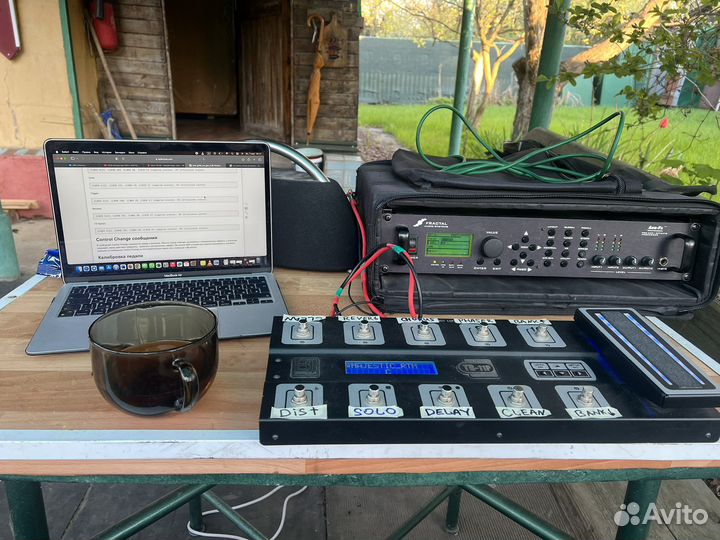 Гитарный процессор Fractal axe fx standard