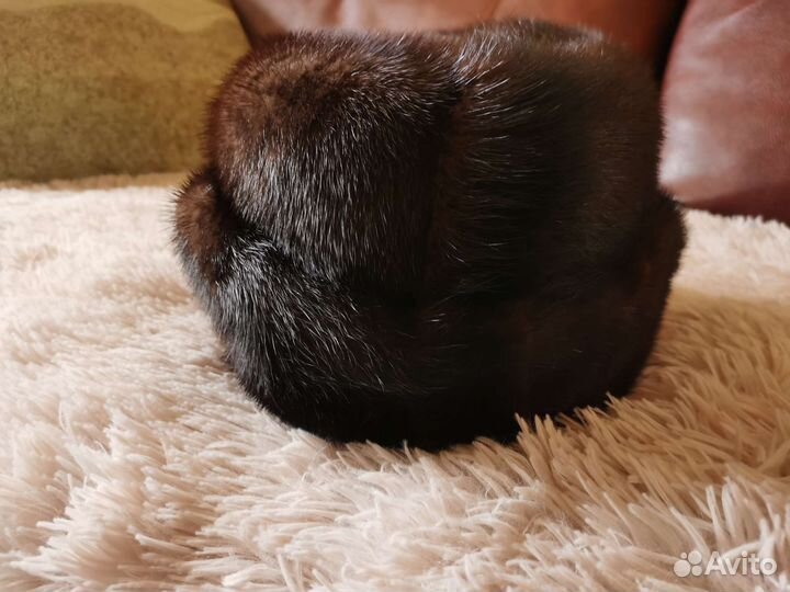 Шапка норковая женская