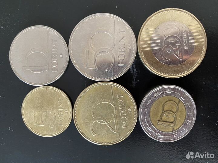 Набор монет Венгрии - форинты
