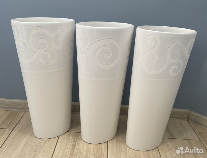 Кашпо для цветов напольное высокое