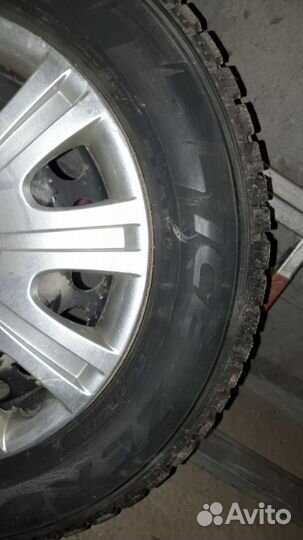 Зимние шины на металических дисках