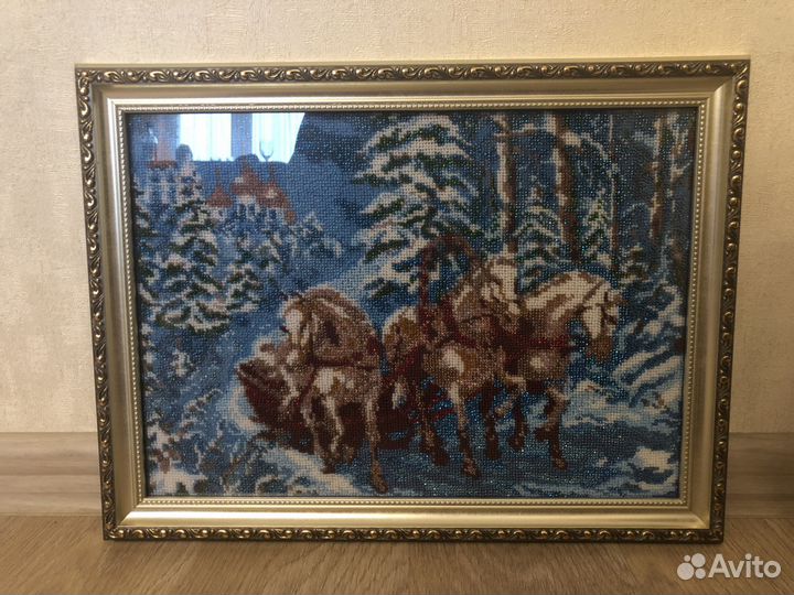 Вышивка из бисера