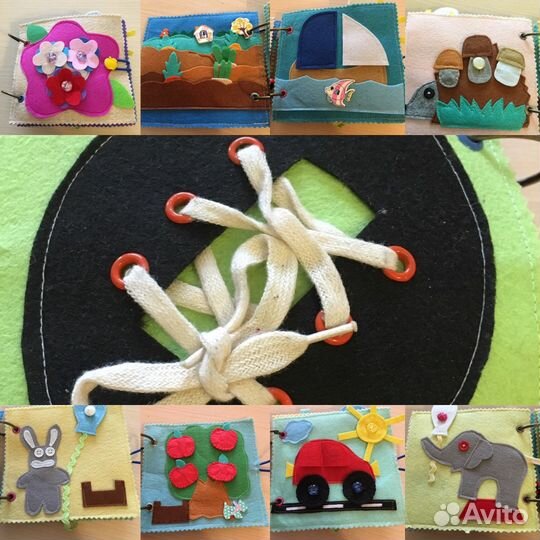 Книга-игра из фетра