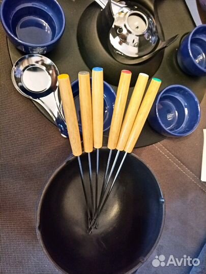 Фондю Вулкан-Карусель D17см(1.4л),чугун