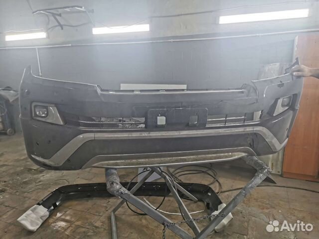 Бампер передний land cruiser 200