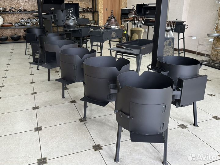 Печь под казан 10 литров в наличии