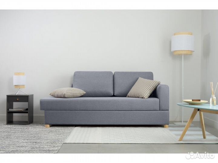 Кушетка Дилси Textile Silver