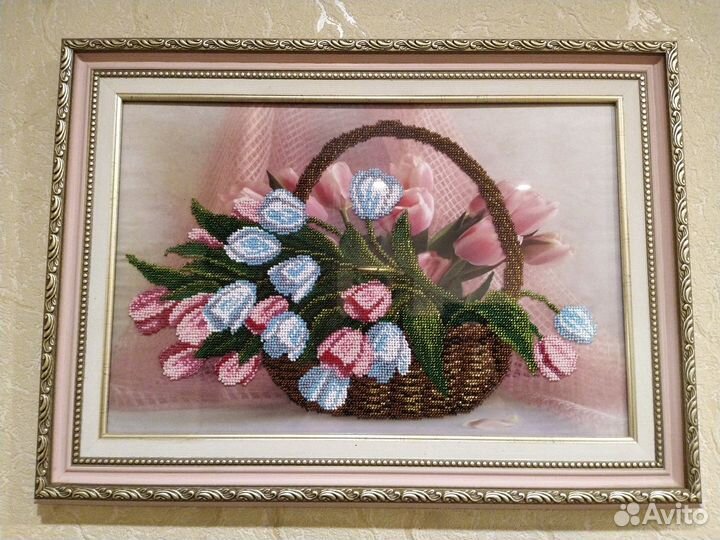 Картины бисером