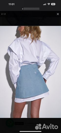 Рубашка платье