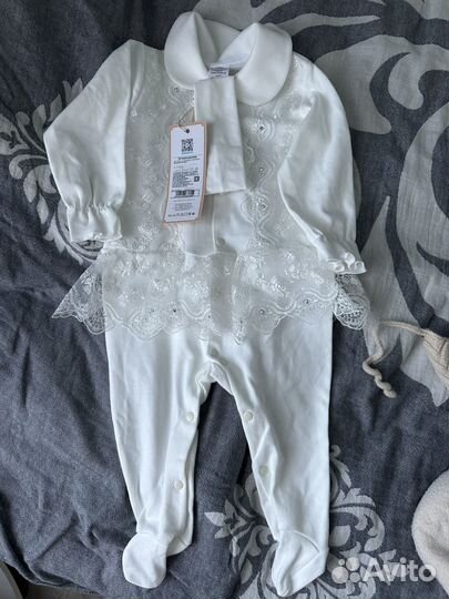 Нарядный слип для девочки 74