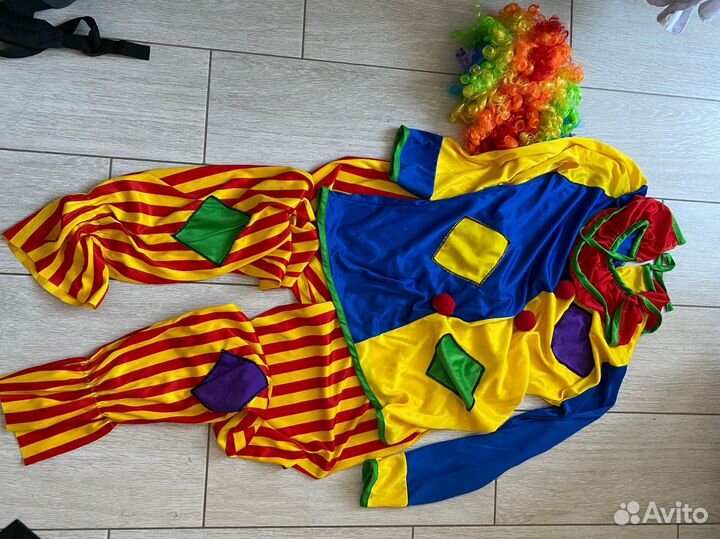 Костюм клоуна взрослый