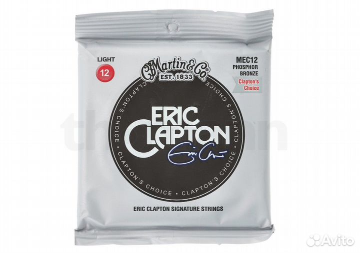 Струны martin clapton'S choice MEC12 - (12-54)