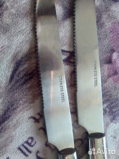 Кухоный нож с зубчиками обмен