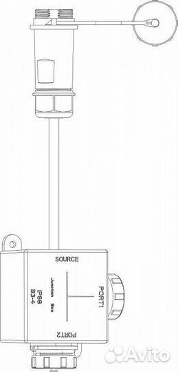 Коробка распределительная Deko-Light Weipu 730300