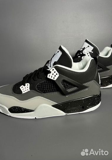 Кроссовки Air Jordan 4 Retro Fear Pack Люкс