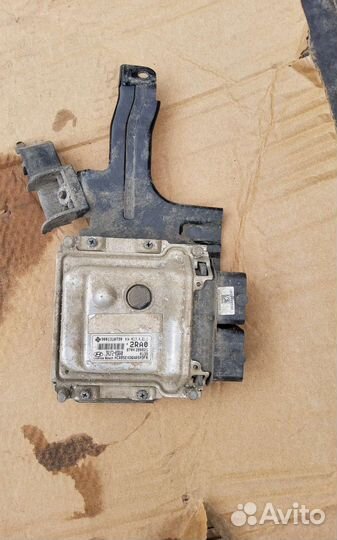 Эбу на Хендай Солярис 2 механика на двигатель G4FG