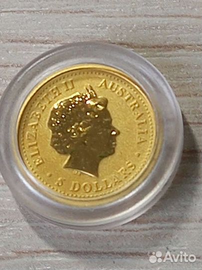 Австралия золото 1,55 г год козы