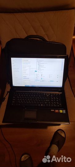 Игровой ноутбук msi 17.3 на intel I5