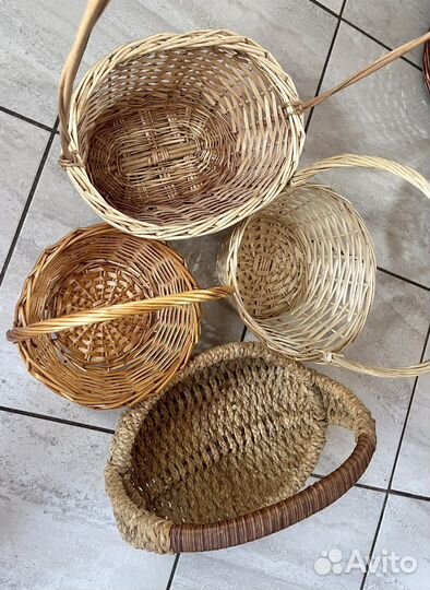 Корзины разных размеров