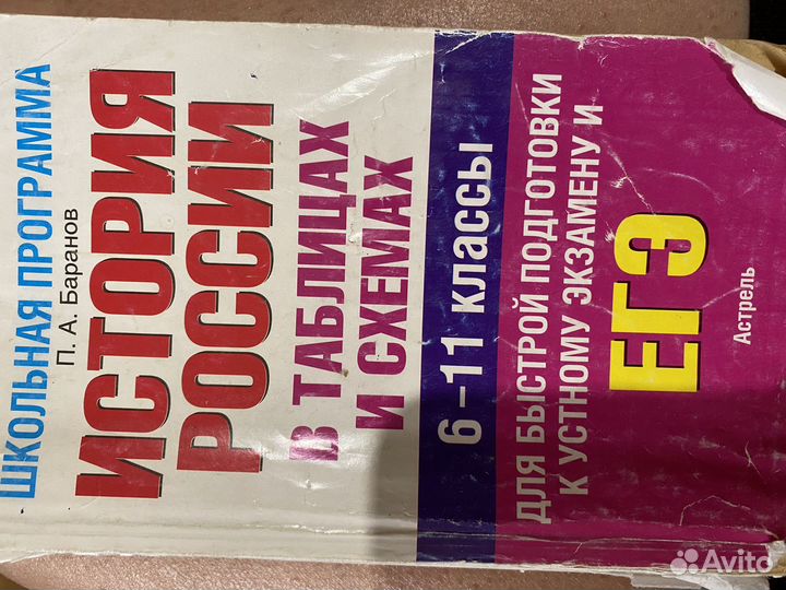 История России в таблицах и схемах