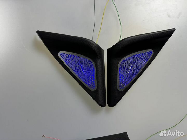 Уголки зеркал priora с LED подсветкой