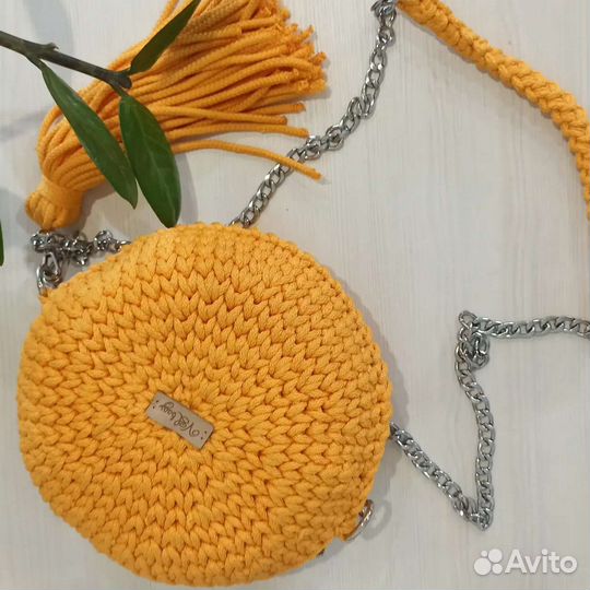 Сумка женская ручная работа вязанная