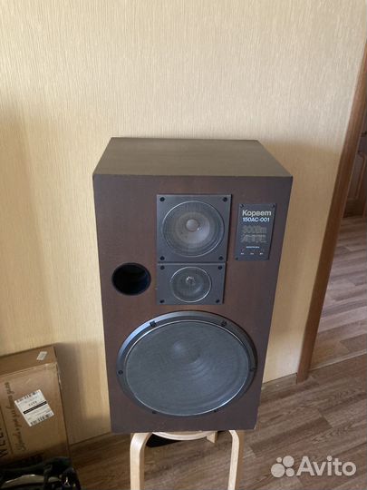 Колонки корвет 150ас 001 + onkyo integra a-808