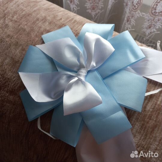 Свадебная лента на авто