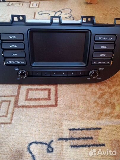 Автомагнитола на Kia Rio X-line