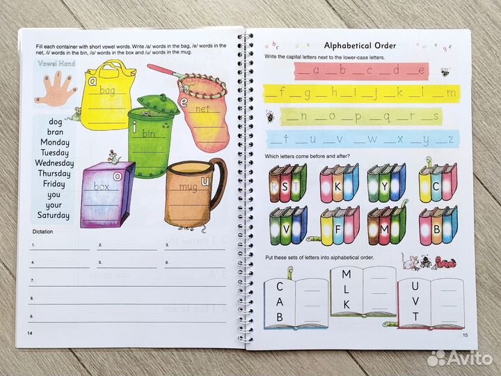 Jolly Phonics Grammar Pupil Book 1, 2, 3, 4, 5, 6