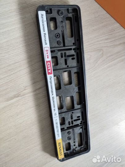 Крепёж номера на авто