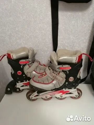 Роликовые коньки детские раздвижные