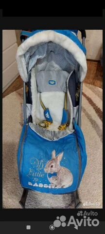 Детские санки коляска Nika kids