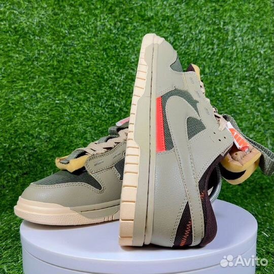 Кроссовки Nike Air Dunk Jumbo 'Medium Olive'