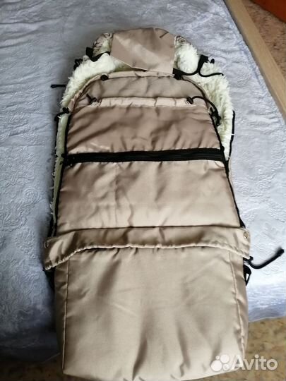 Зимний конверт из овчины