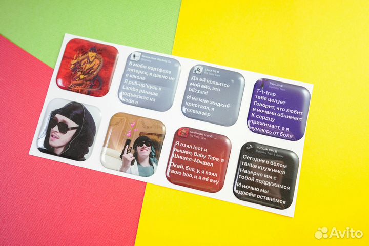 3D стикеры оптом от производителя