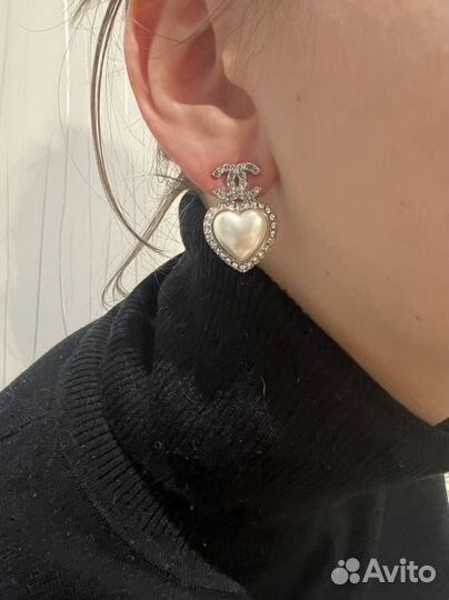 Серьги Chanel