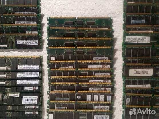 RAM серверная DDR1 512Mb PC3200R (400) R-dimm