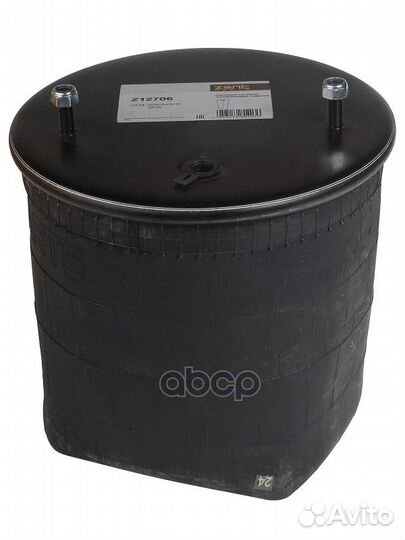 Пневмопод.без стак. h520 2шп.M12смещ.25. 1отв