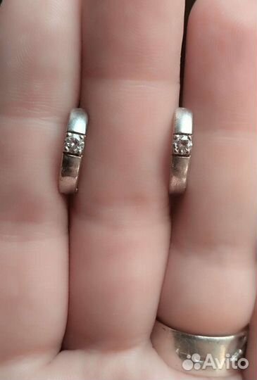 Серебряные серьги