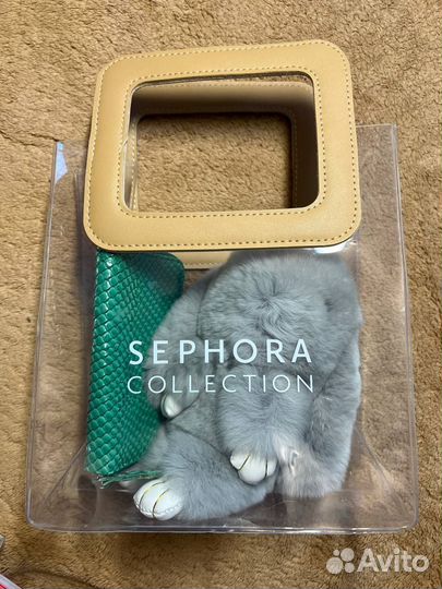 Прозрачная пластиковая сумка Сефора