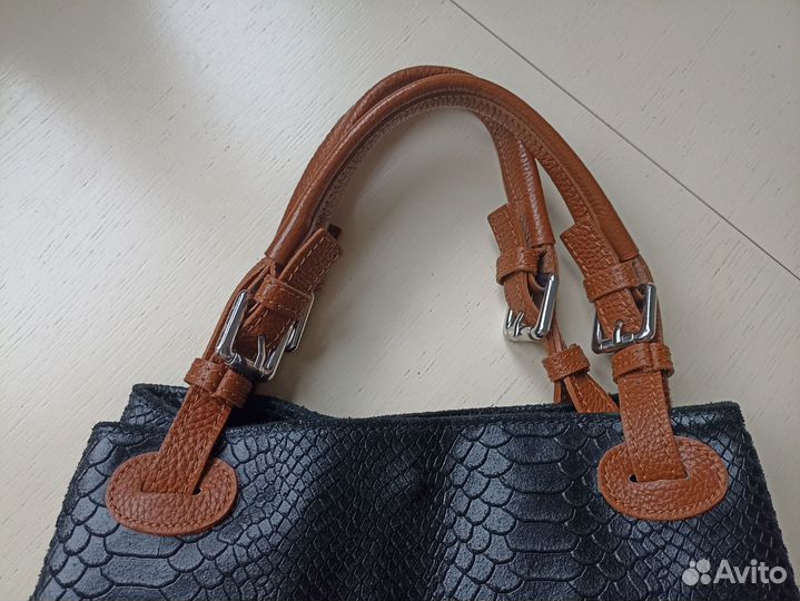 Сумка натуральная кожа италия