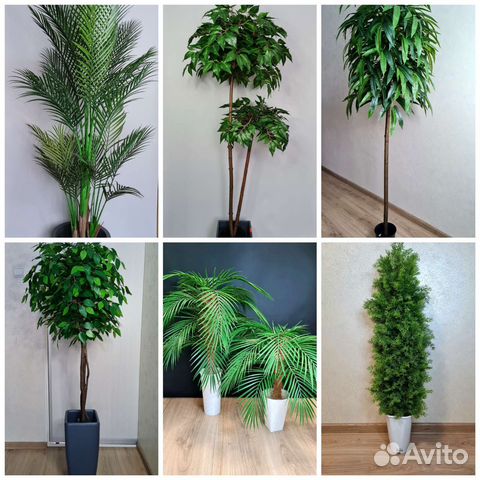 Искусственное дерево, Искусственная зелень, декор