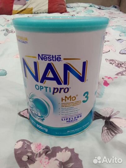 Nan optipro 3. 800грамм