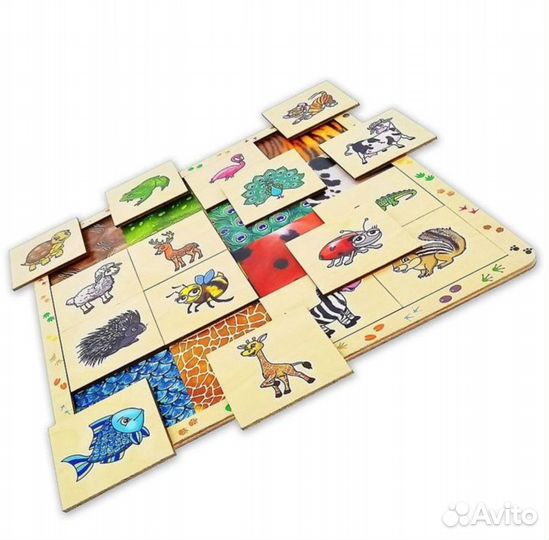 Деревянная развивающая игрушка