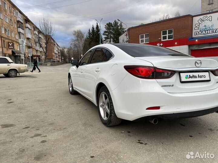 Mazda 6 2.5 AT, 2014, 215 000 км